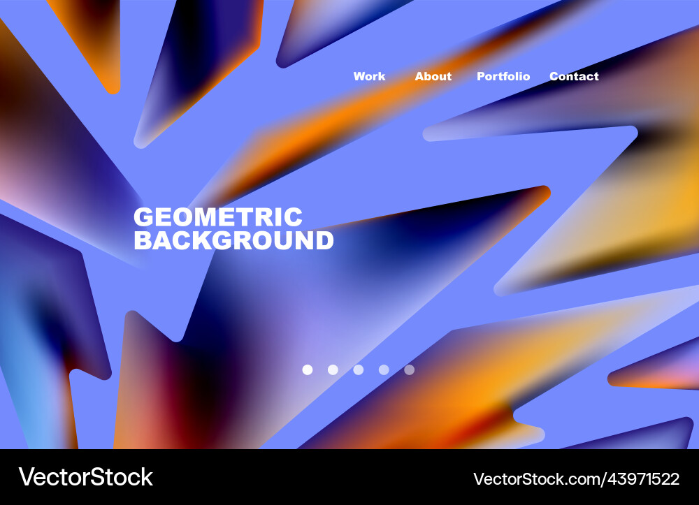 Shards shape composition abstract background web Shards shape composition abstract background web vector image