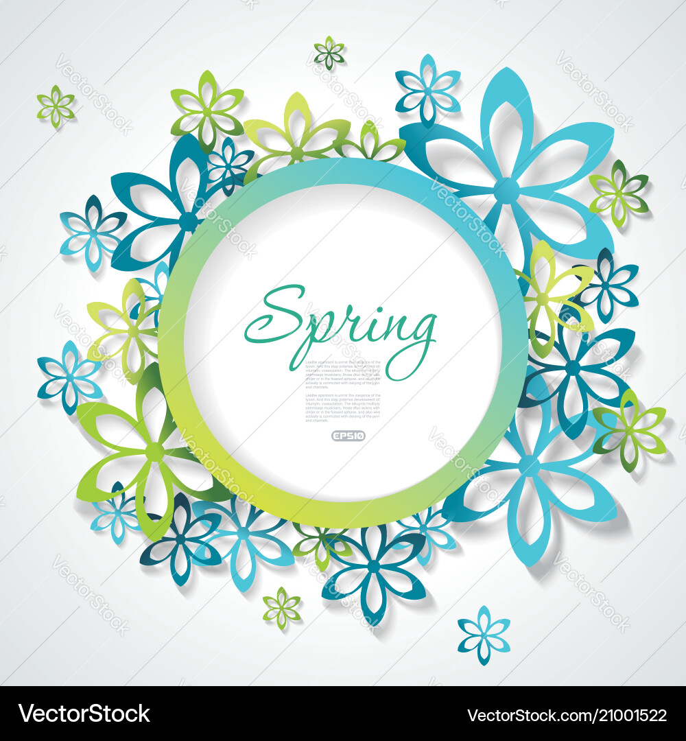 Spring or summer design with a textured abstract Spring or summer design with a textured abstract vector image