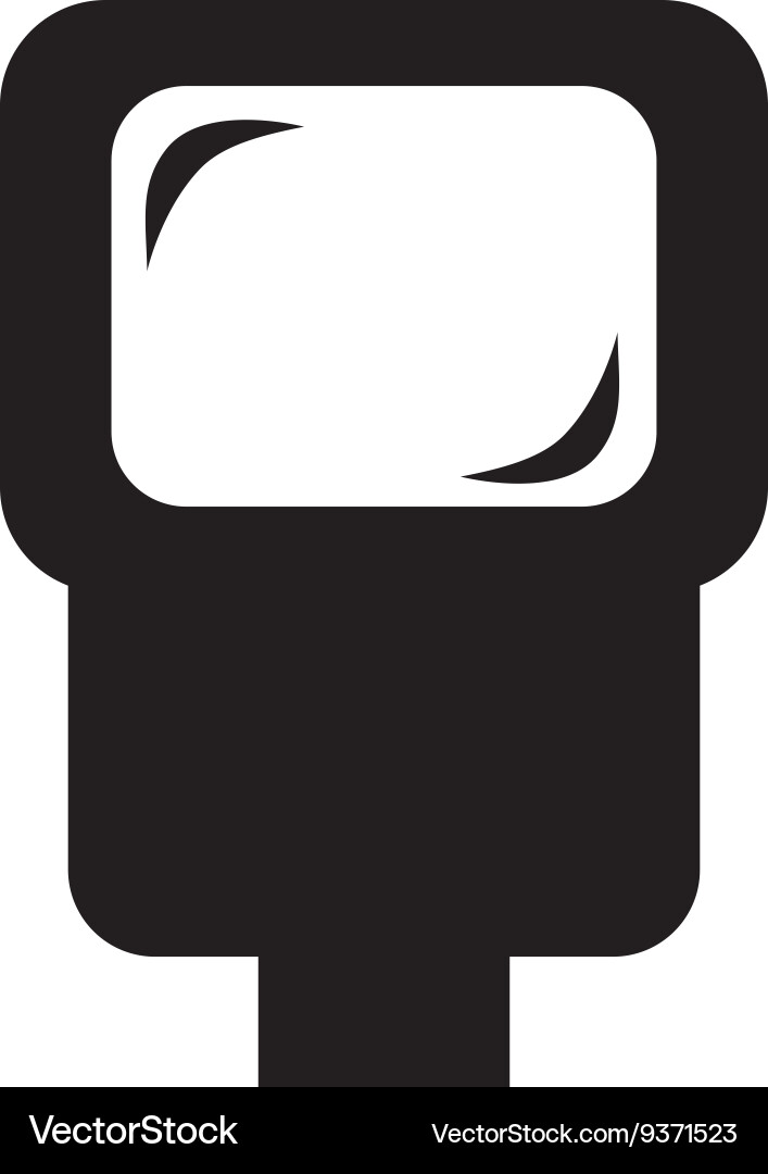 Flash light isolated icon design Vector Image