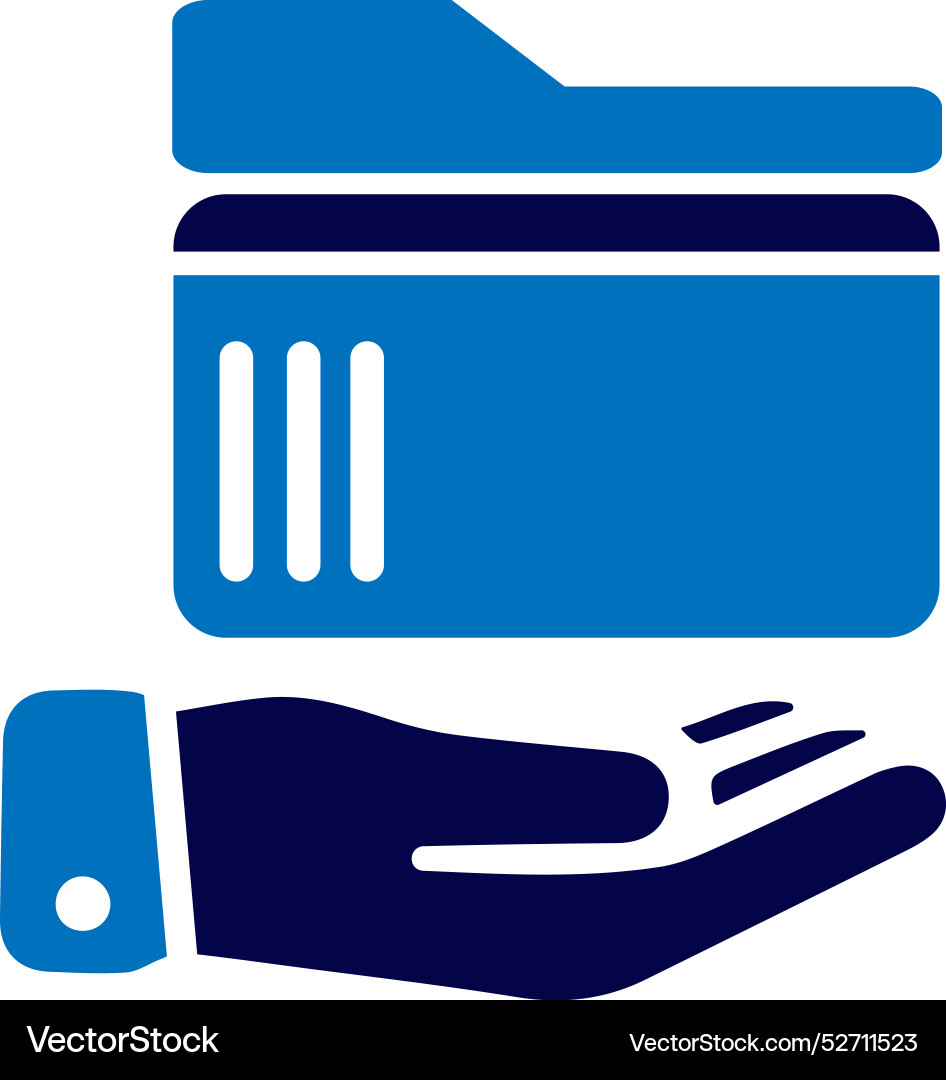 Folder access tick secure lock security Vector Image