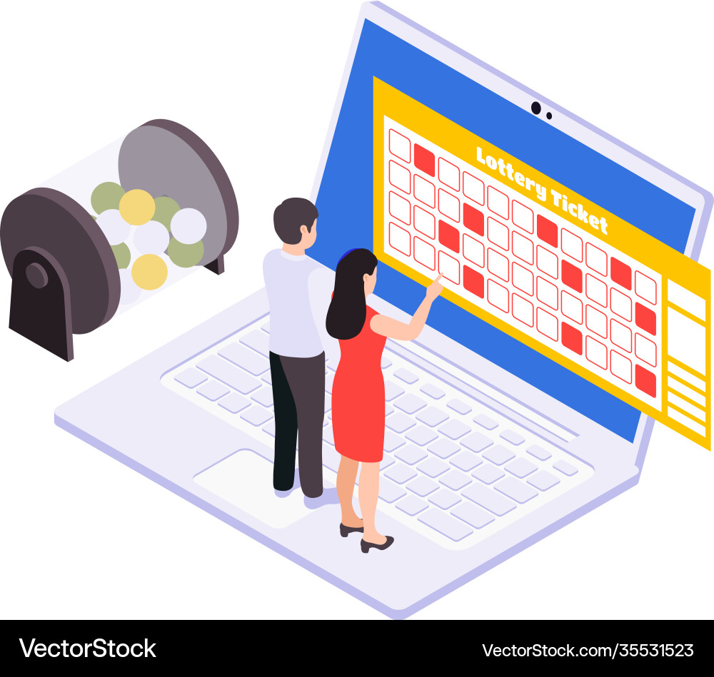 Lottery Lottery vector image
