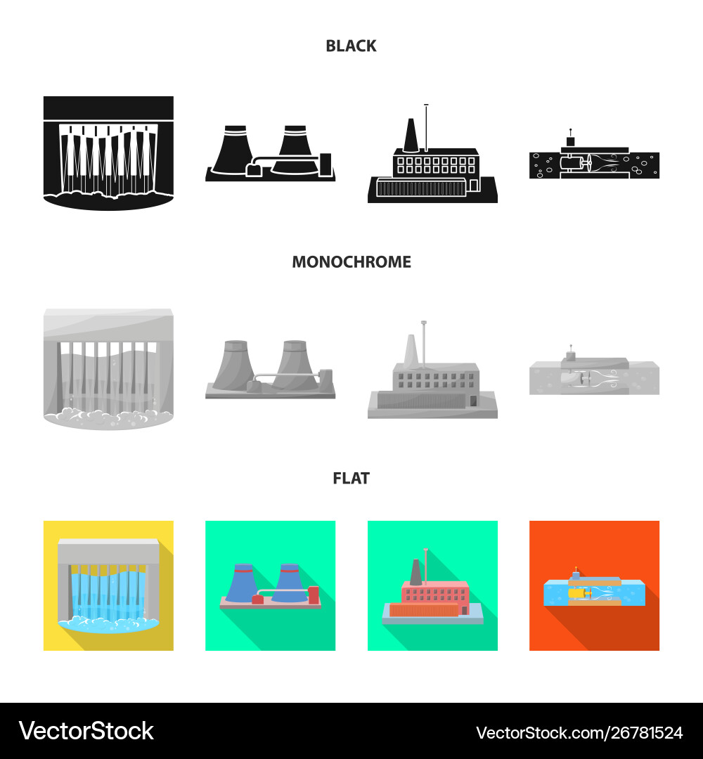 Isolated object source and environment symbol Isolated object source and environment symbol vector image