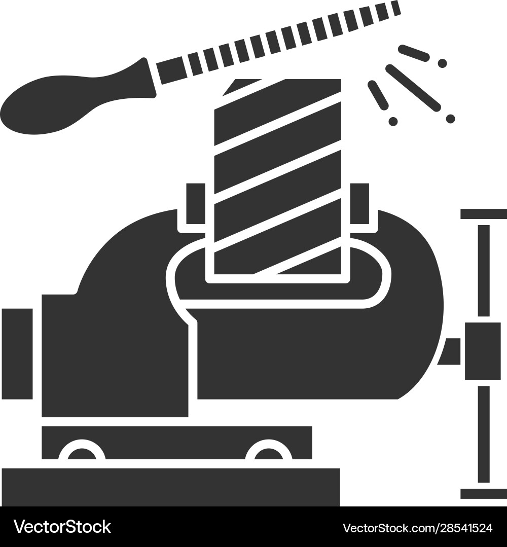 Zoll-Rechner zur Befestigung von Holz plank Glyphen-Symbol Zoll-Rechner zur Befestigung von Holz plank Glyphen-Symbol vektorbild