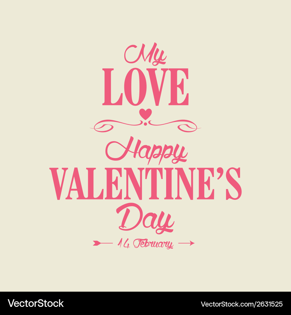 Abstract love background with some special objects Vector Image