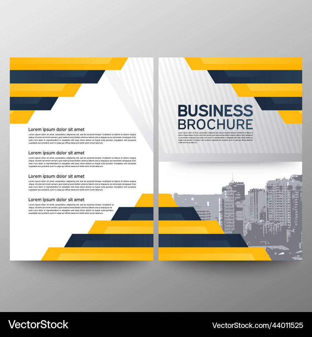 Business Broschüre Design a4 abstrakte Zusammensetzung Business Broschüre Design a4 abstrakte Zusammensetzung vektorbild