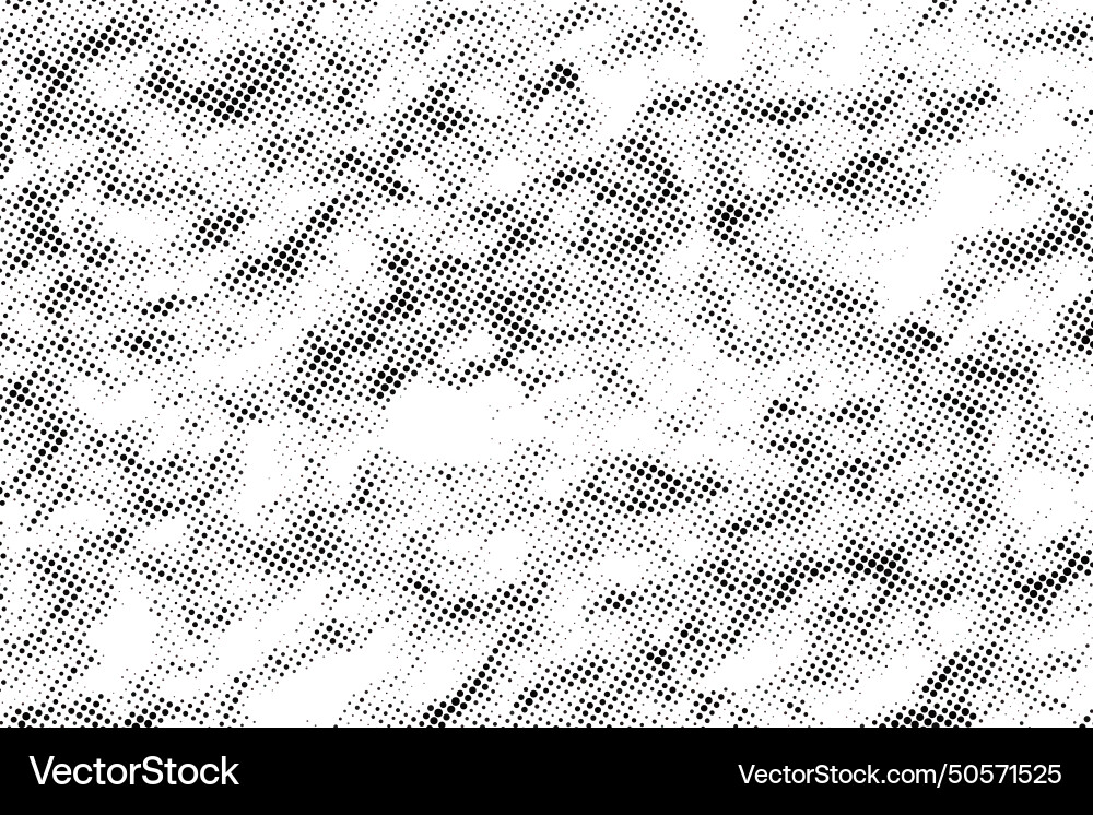 Dots pattern effect halftone texture background Vector Image