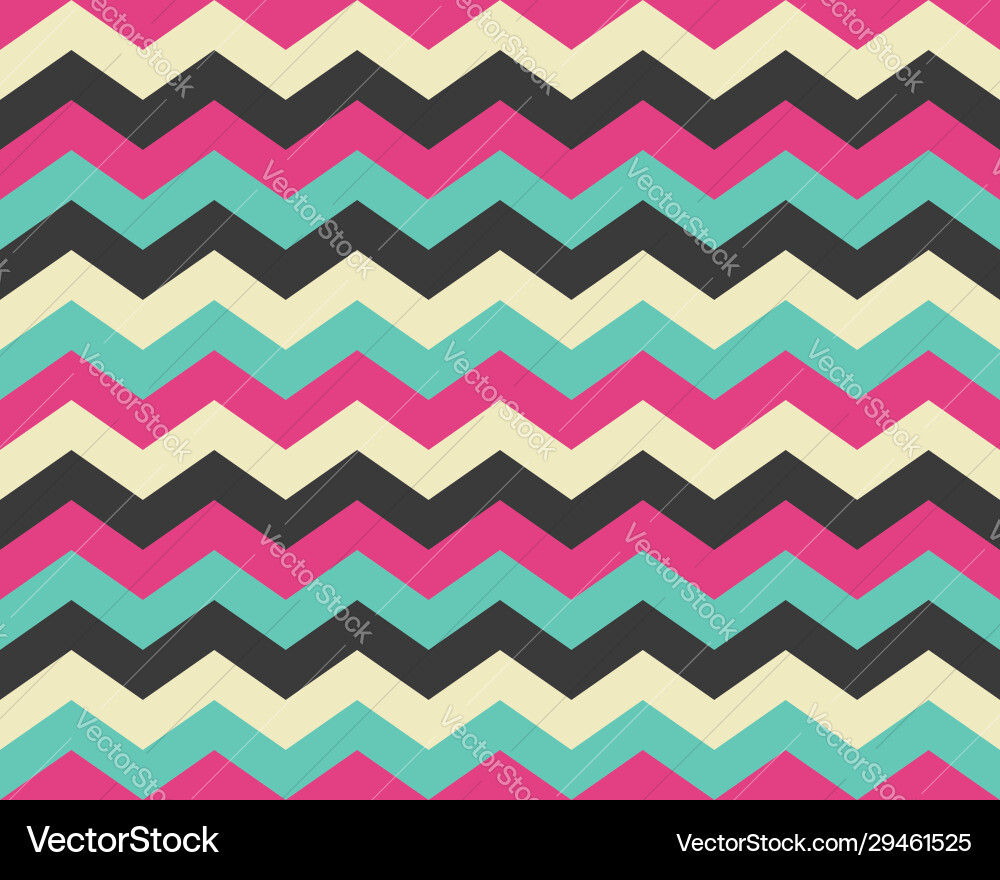 Zigzag Pattern Background vector image