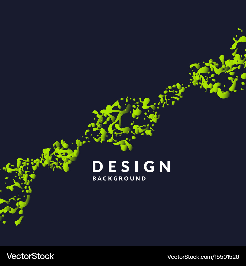 Abstract Explosion Splash Background vector image