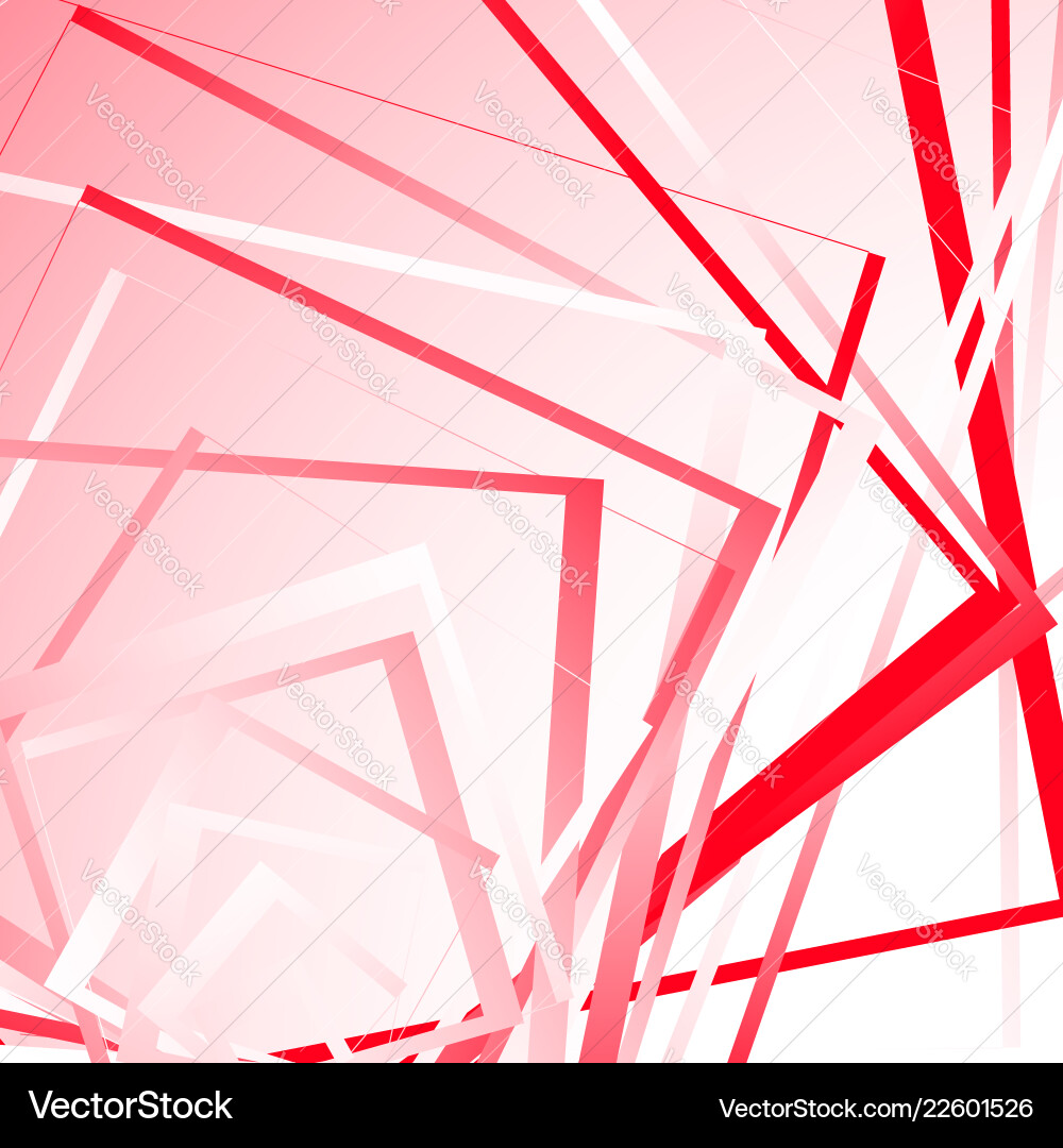 Geometric background w random squares edgy Geometric background w random squares edgy vector image