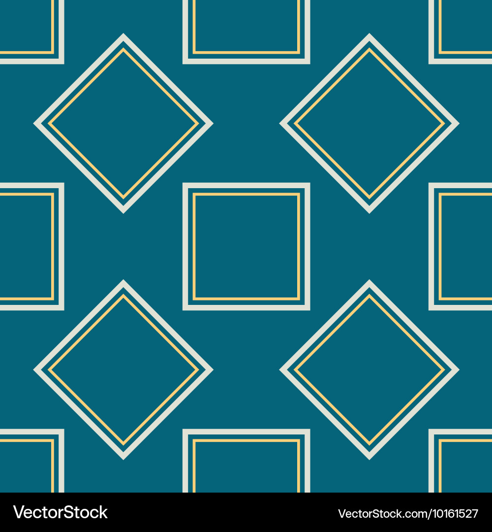 A symmetrical square pattern vector image