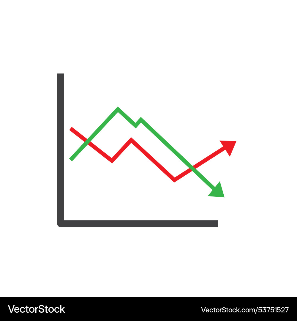 Data visualization vector image
