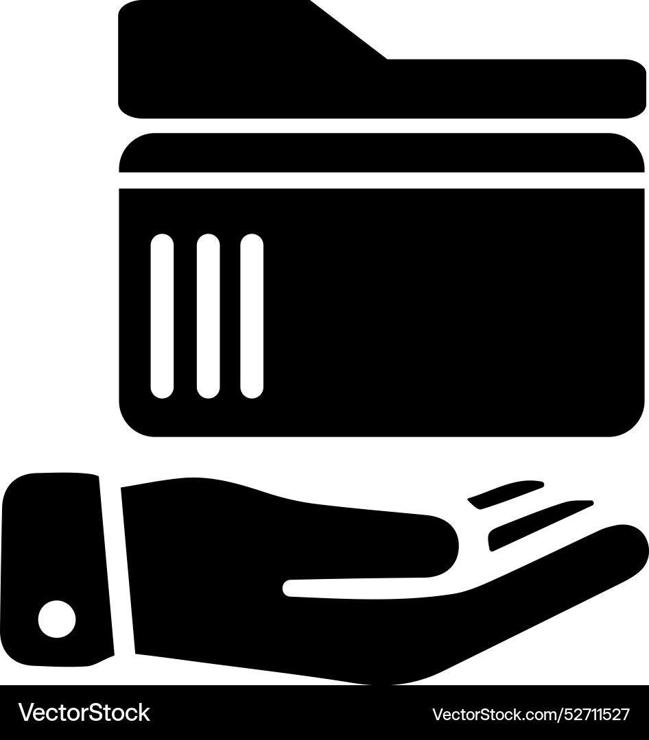 Folder access tick secure lock security Vector Image