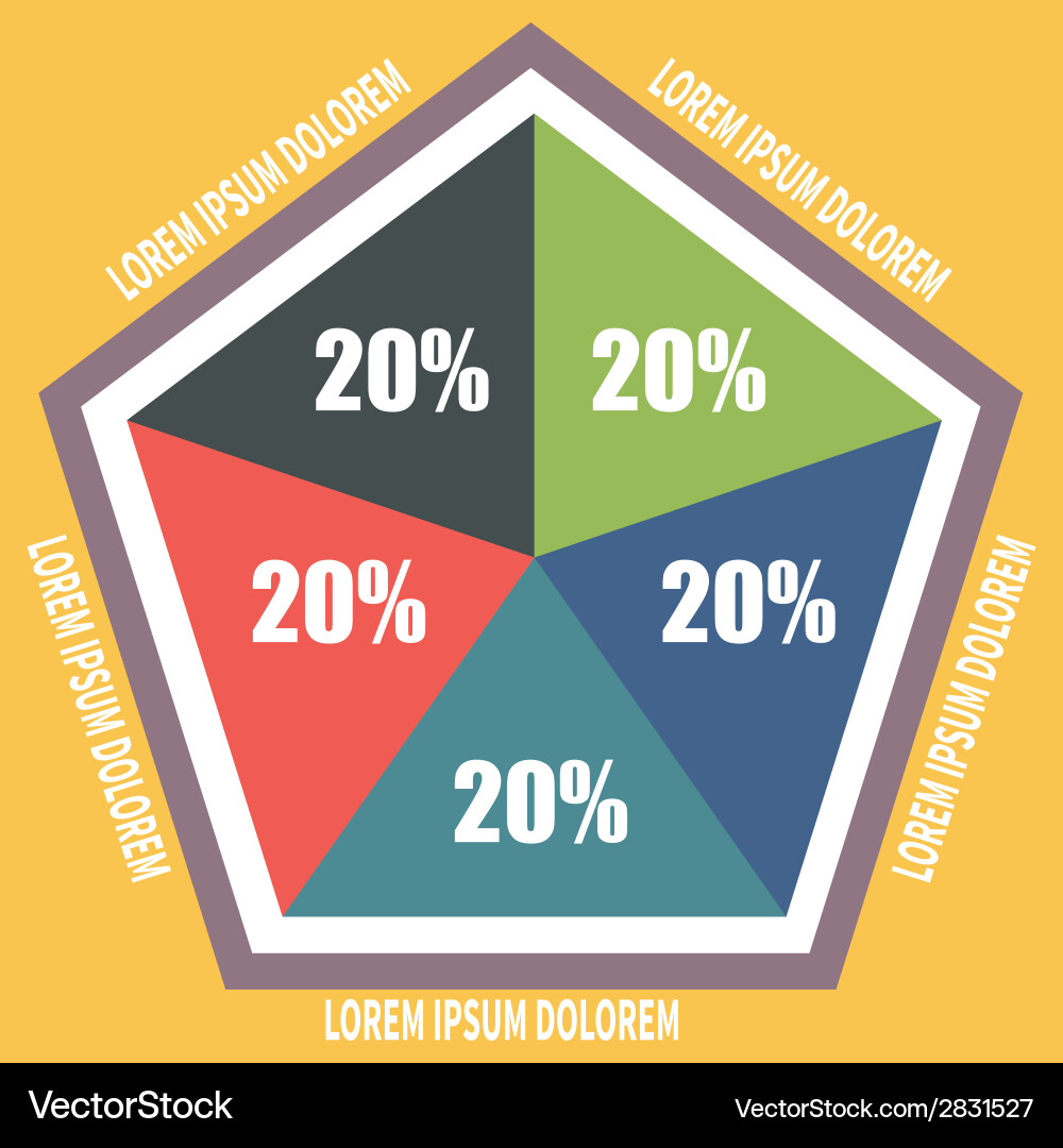 Minimalistic of progress meter Vector Image