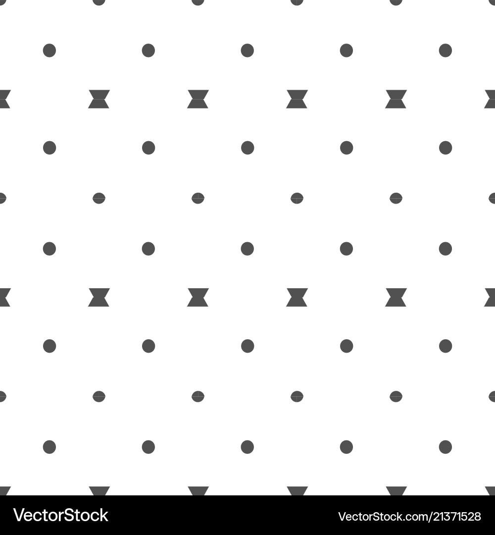 Abstract black dots bow tie pattern background vec Abstract black dots bow tie pattern background vec vector image