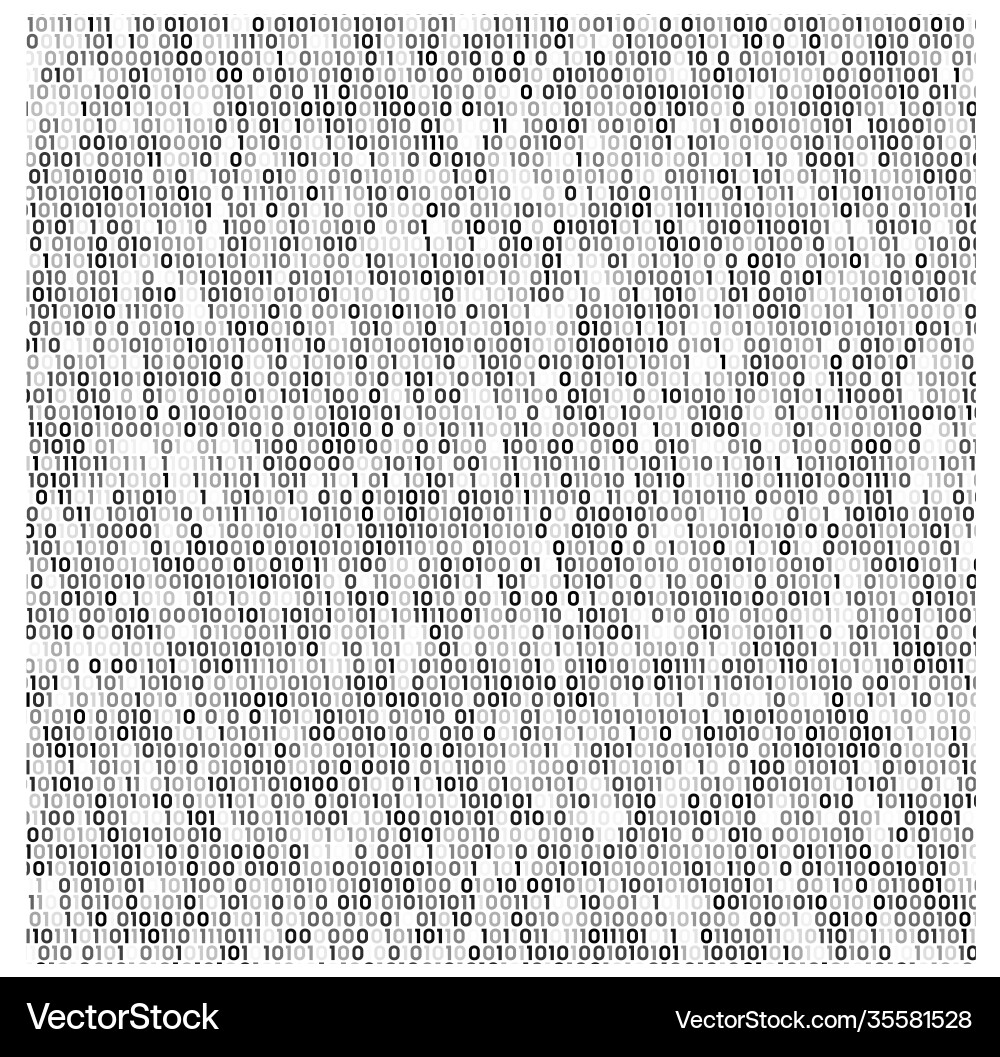 Binary Code Background vector image