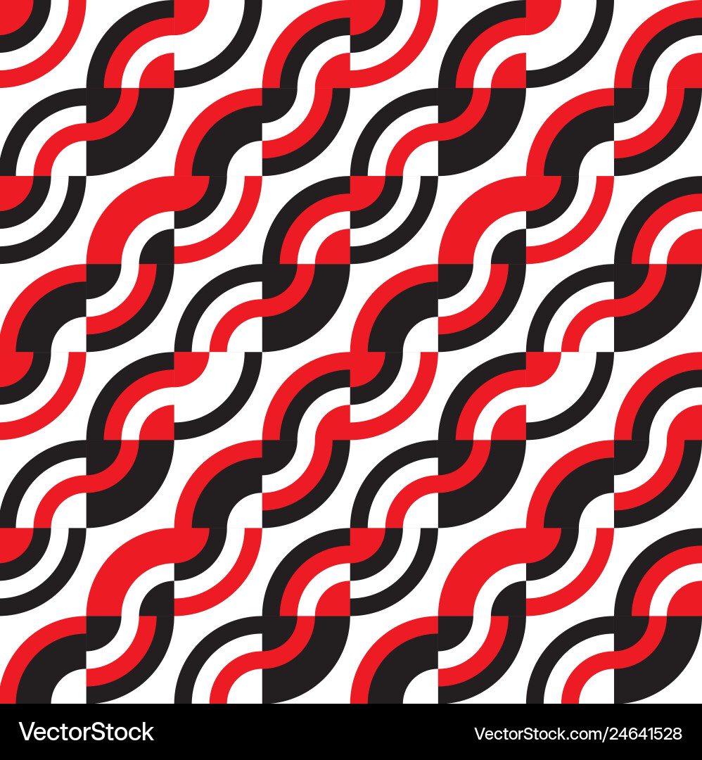 Diagonal Braids Pattern Vector Image