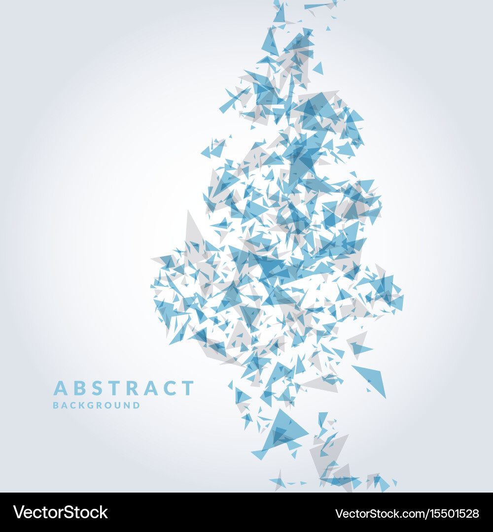 Explosion Abstract Background vector image