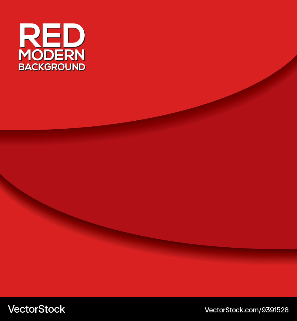 Layered Red Gradient Background vector image