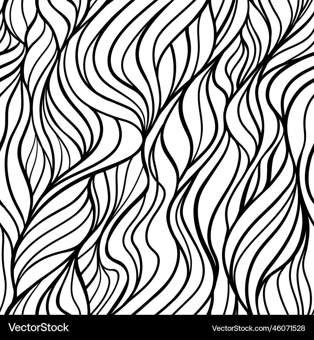 Seamless abstract wave pattern Seamless abstract wave pattern vector image