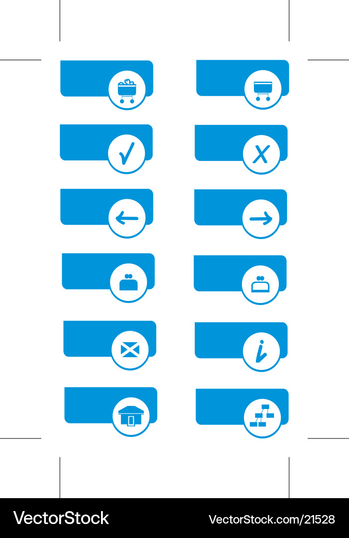 Series icons for web Vector Image