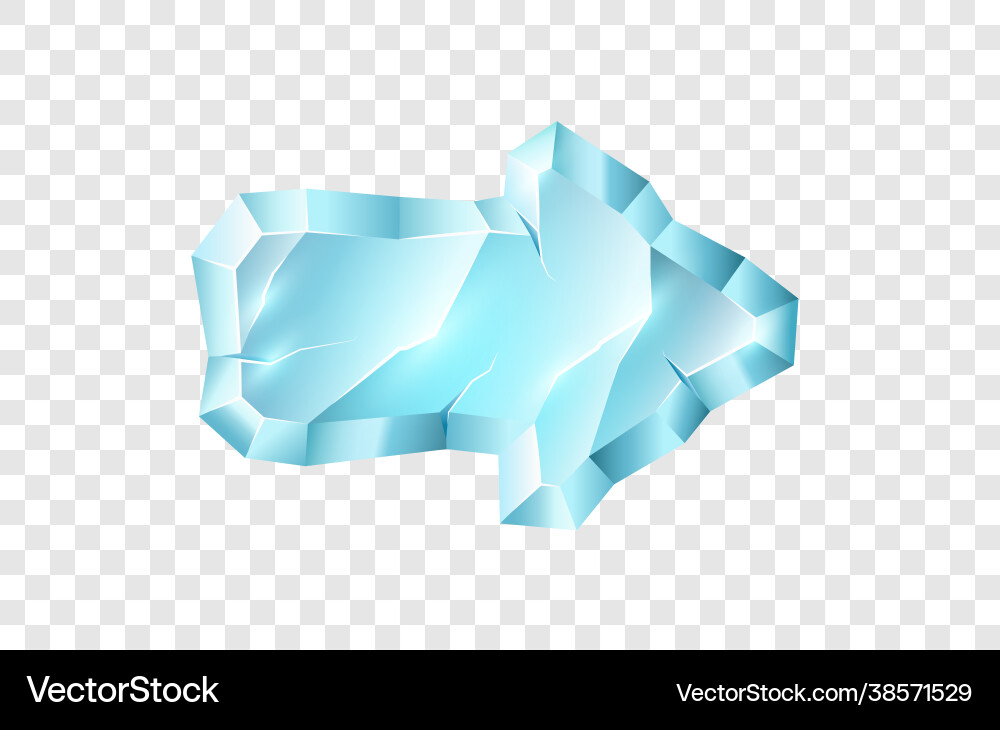 Creative crystal arrow button for mobile app user Creative crystal arrow button for mobile app user vector image