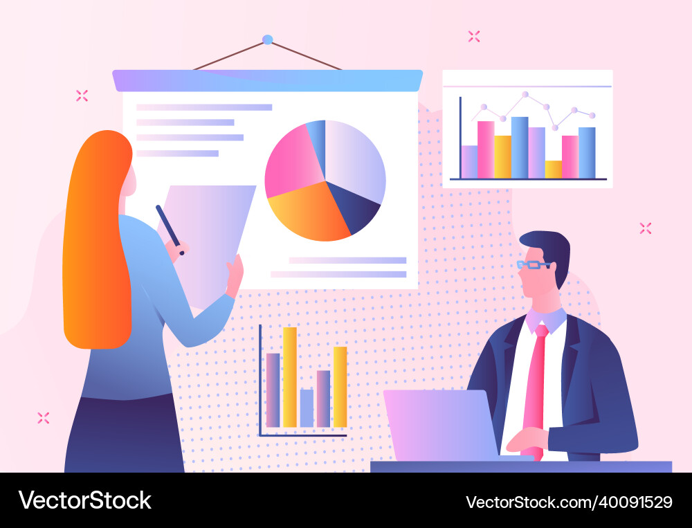 Data inform concept Vector Image
