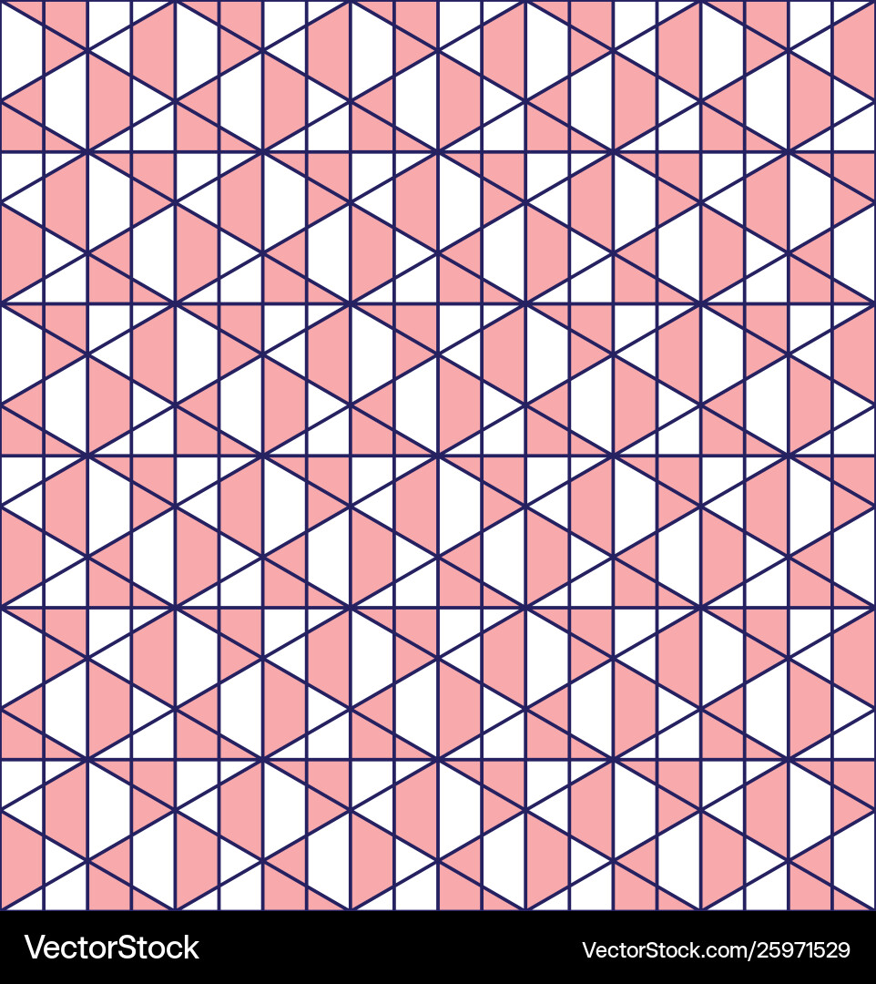 Geometric Grid Pattern vector image
