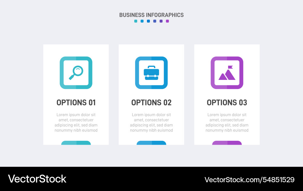 Horizontal progress bar featuring 3 arrow-shaped Horizontal progress bar featuring 3 arrow-shaped Vector Image