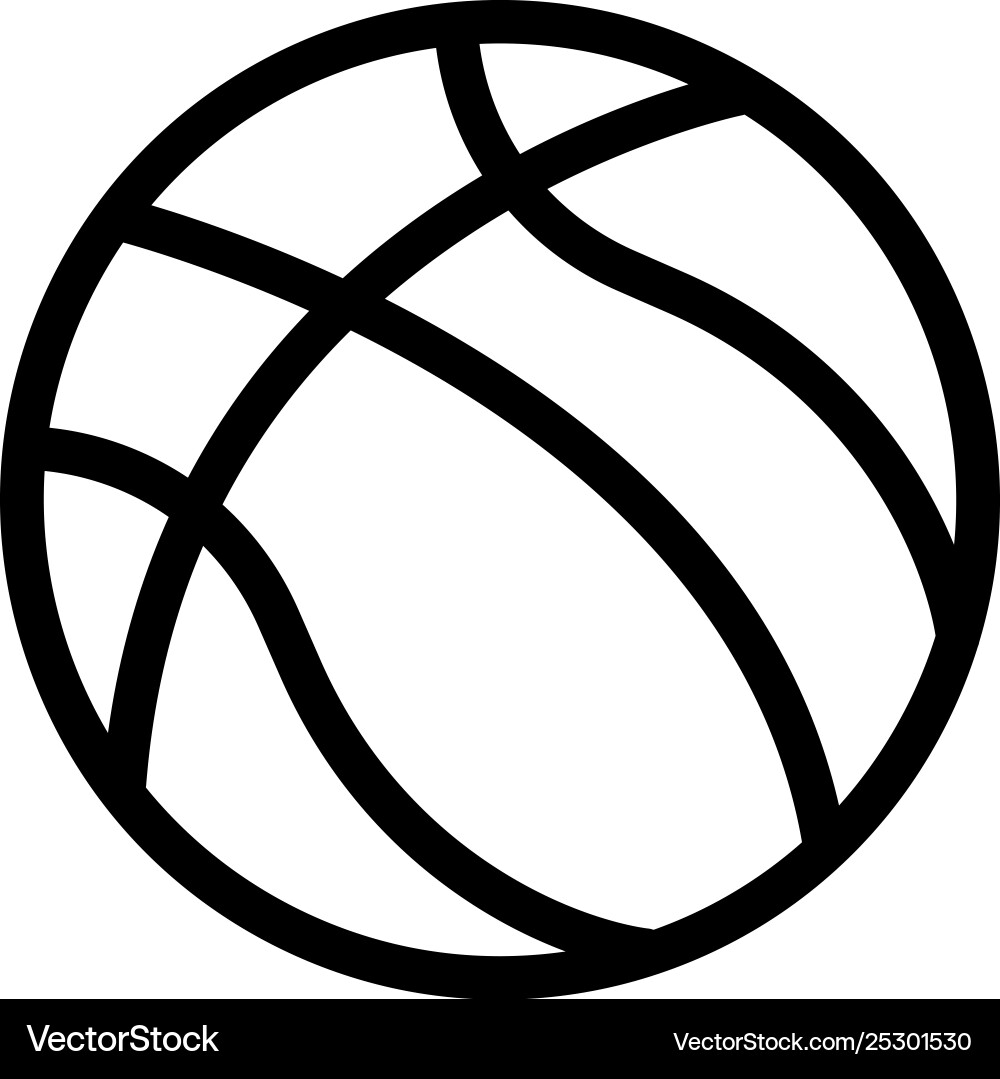 Ball basketball nba sport blue and red download Ball basketball nba sport blue and red download vector image