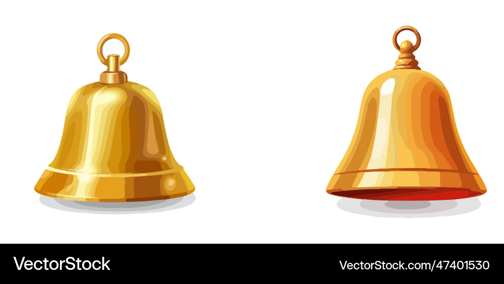 Notification bell incoming inbox message ringing Notification bell incoming inbox message ringing Vector Image