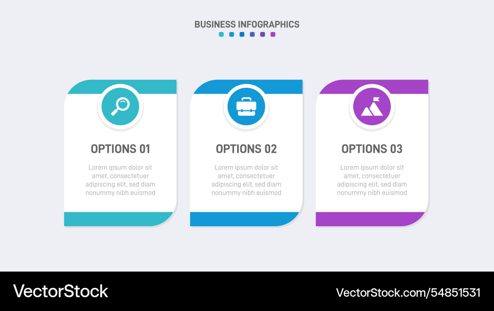 Horizontal progress bar featuring 3 arrow-shaped Horizontal progress bar featuring 3 arrow-shaped vector image