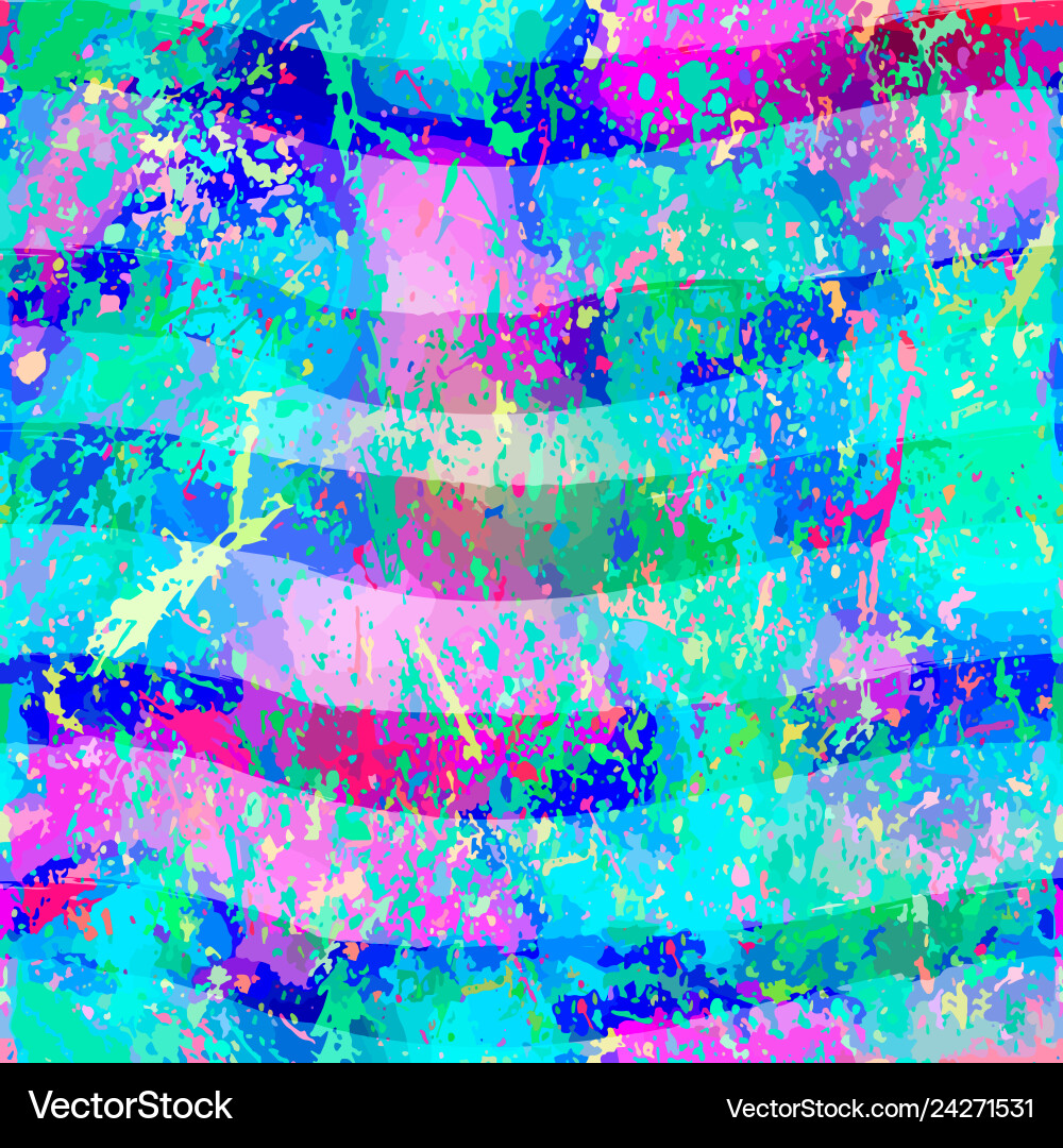Seamless pattern from color splashes and smudges Seamless pattern from color splashes and smudges vector image