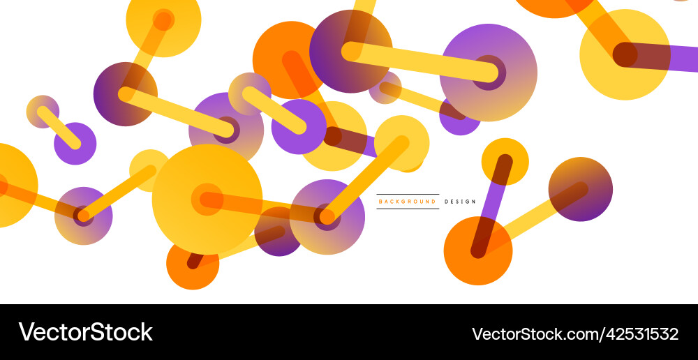 Network concept abstract background dots Network concept abstract background dots vector image