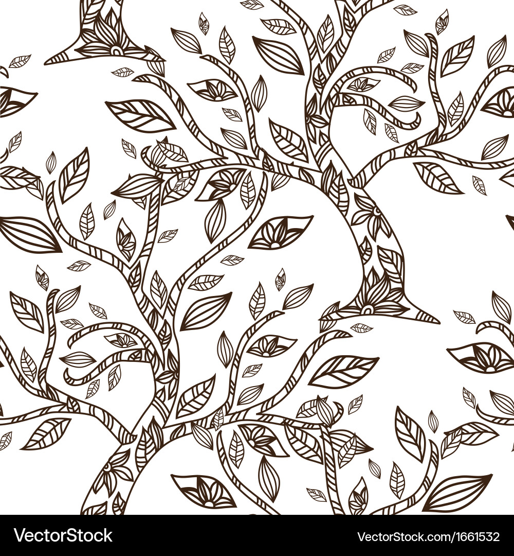 Seamless pattern vector image