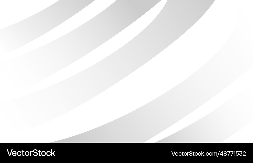 Simple white background with line shapes Vector Image