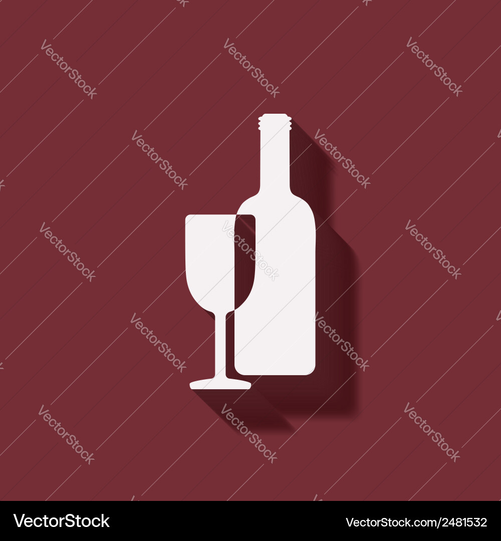 Wine menu design element Vector Image