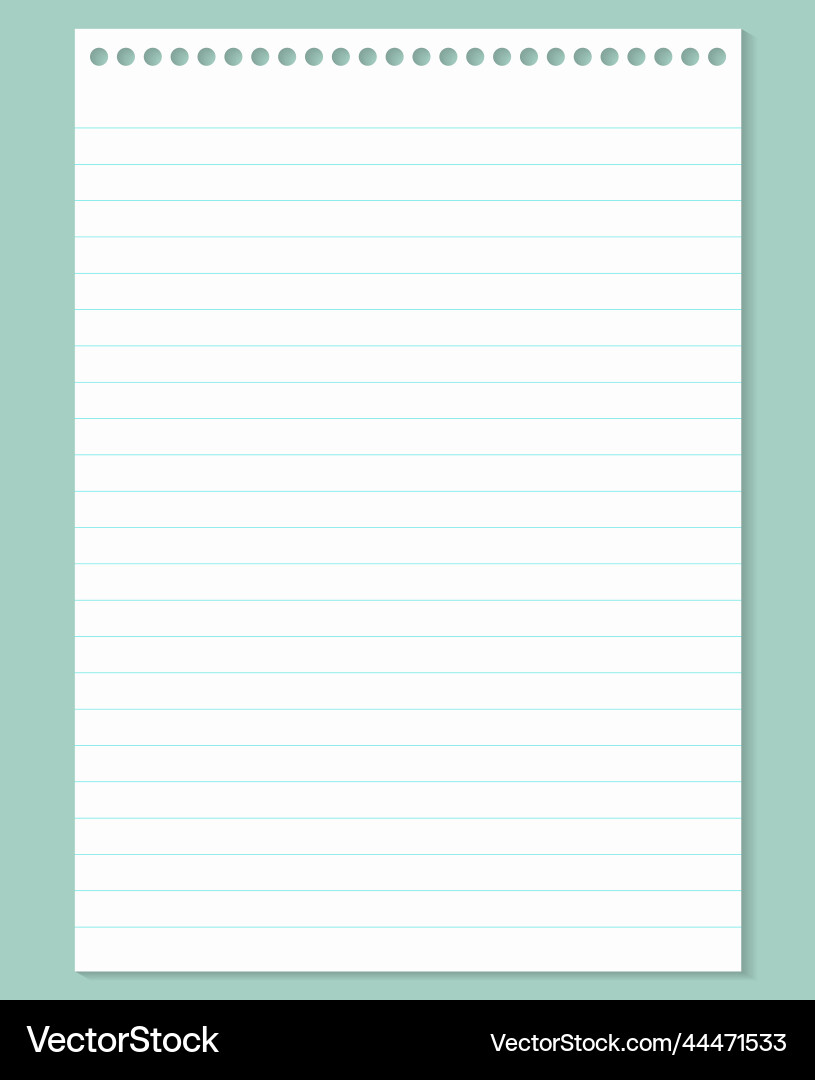 Grid paper abstract striped background with color vector image
