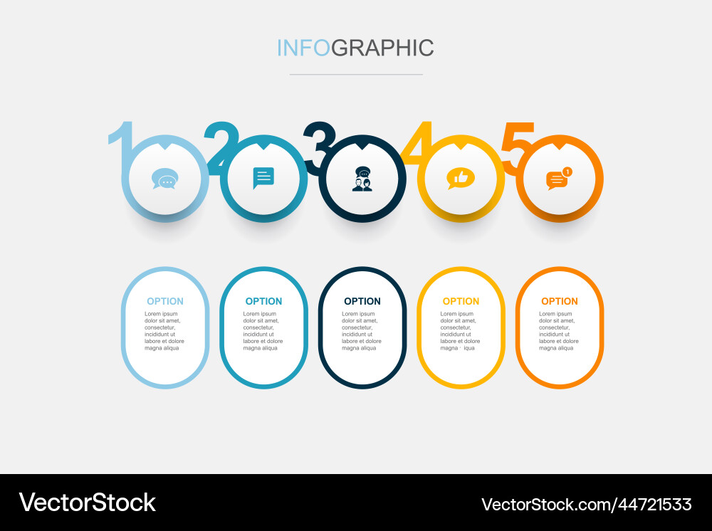 Message app comment conversation social media Vector Image