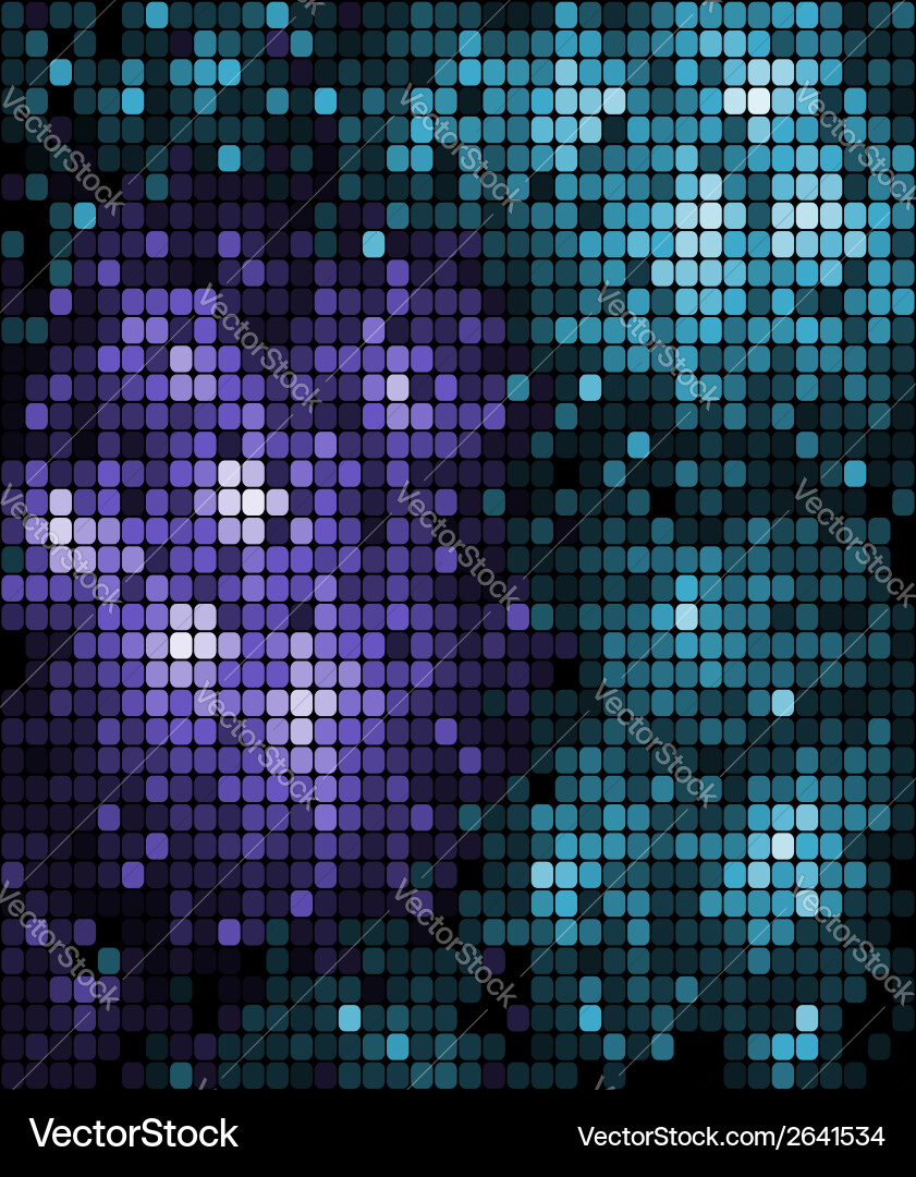 Abstract Graduated Dot Pattern vector image