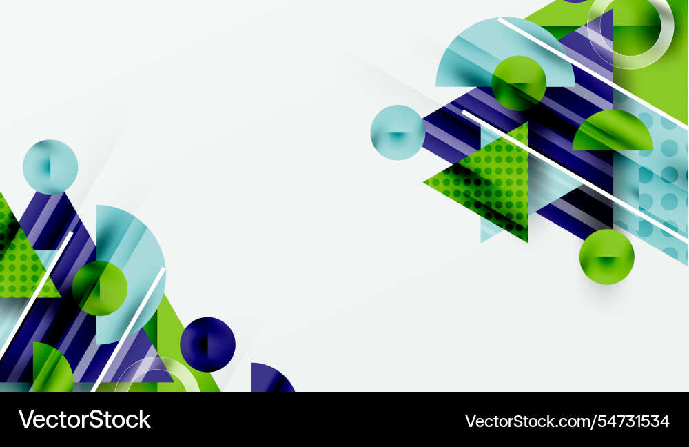 Modern abstract design with overlapping Modern abstract design with overlapping vector image