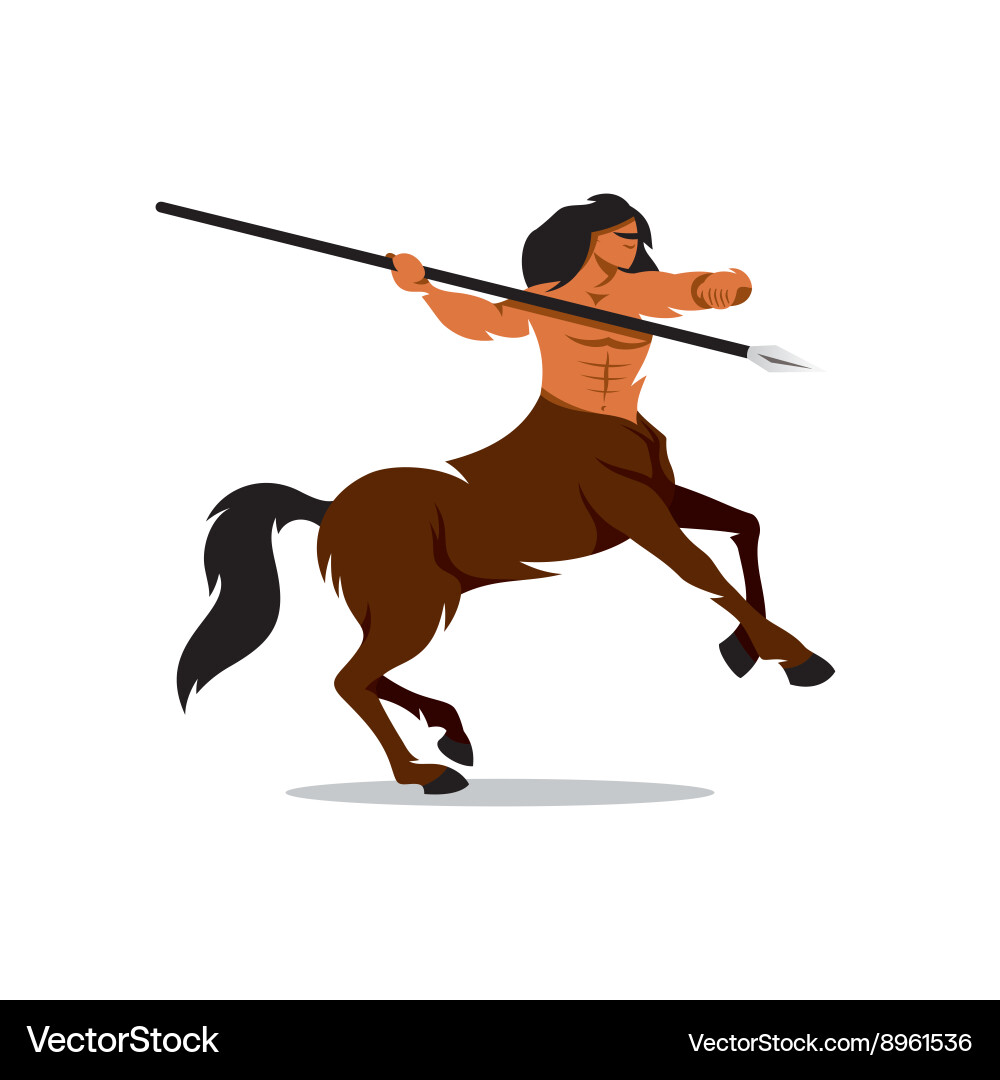 Centaur Warrior Vector Image