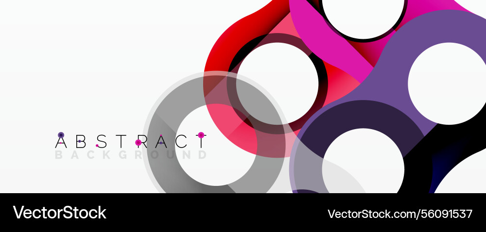 Abstract circle element composition Abstract circle element composition Vector Image