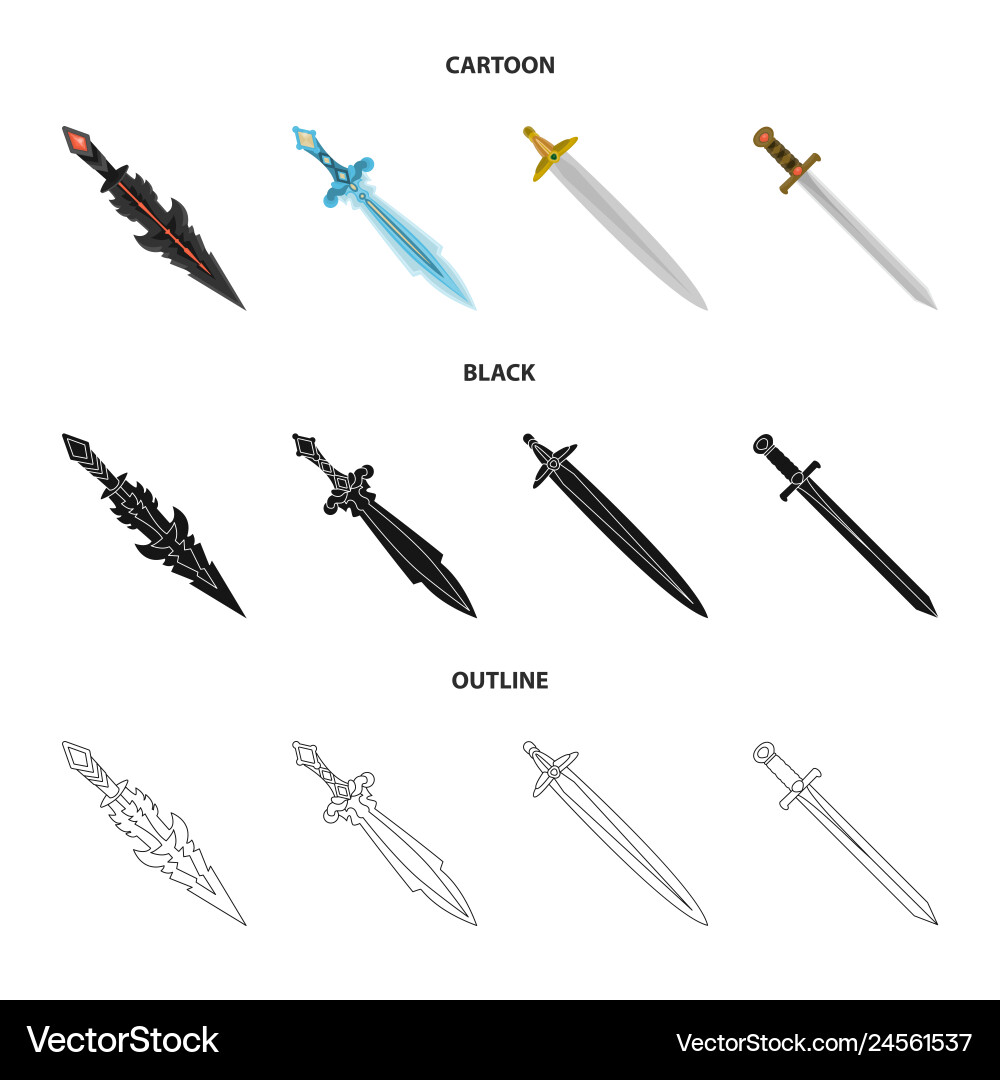 Isolated object of game and armor sign set Isolated object of game and armor sign set vector image