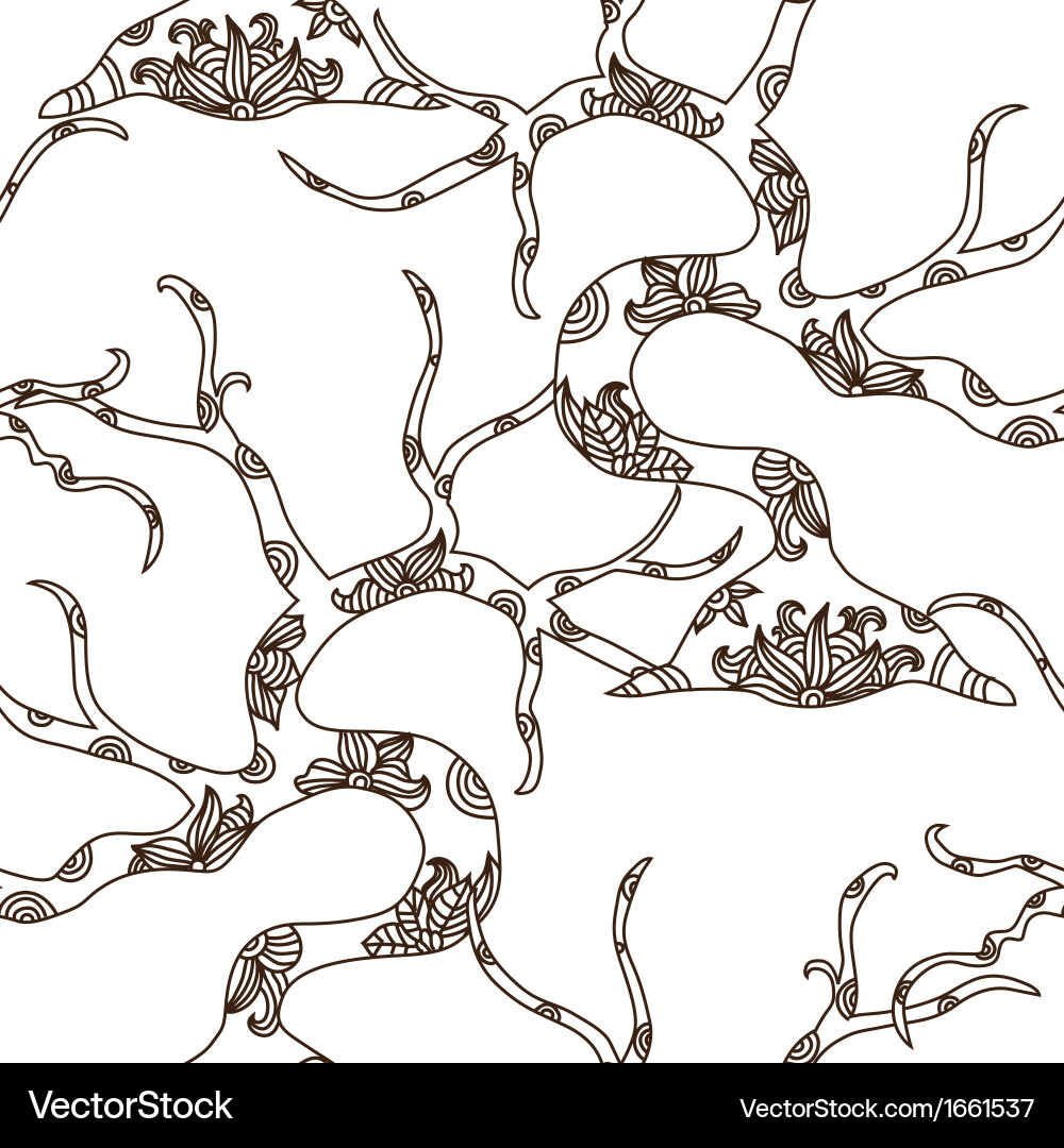 Seamless pattern vector image