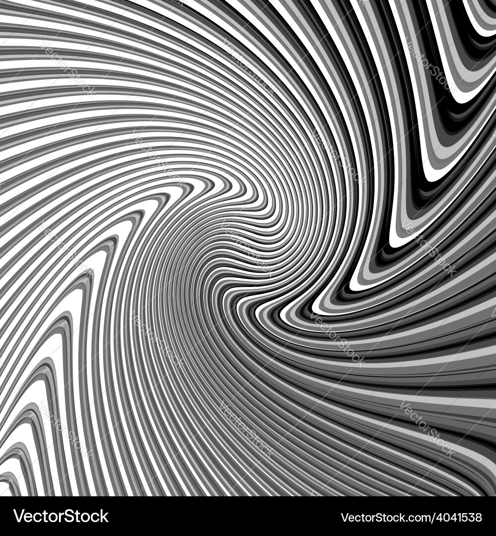 Design monochrome parallel waving lines background vector image
