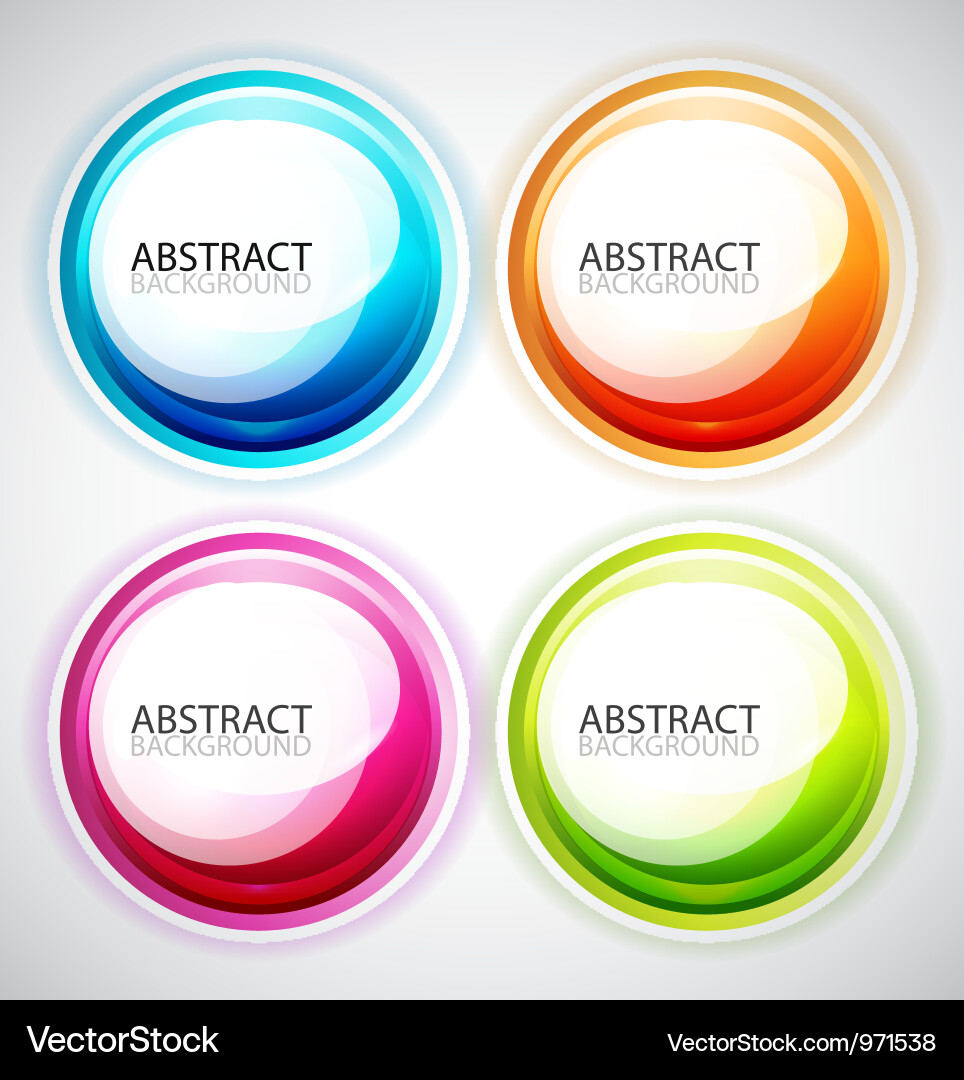 Dynamic Swirl Background Set vector image