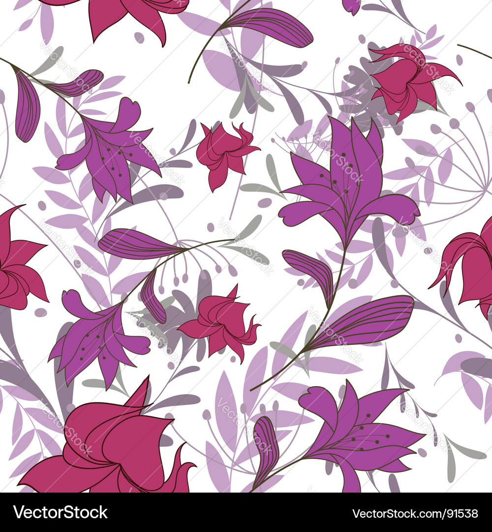 Floral background Royalty Free Vector Image - VectorStock