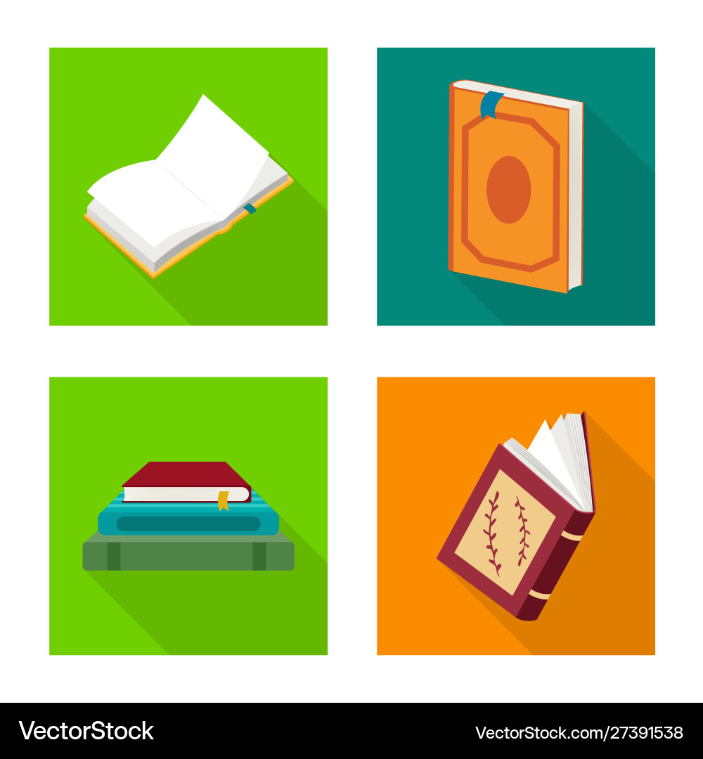 Isolated object of and information sign set Isolated object of and information sign set vector image