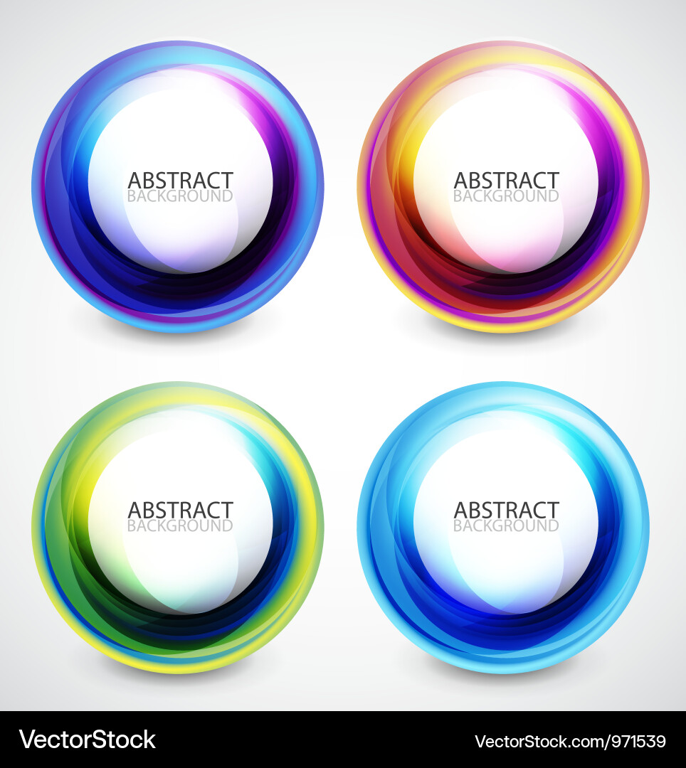 Abstract Swirl Backgrounds Vector Image