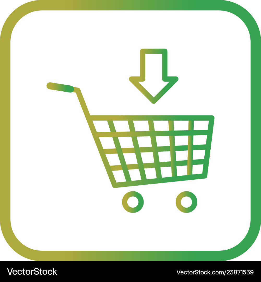 Add to cart icon Vector Image